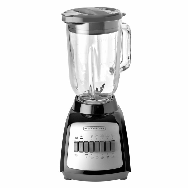LICUADORA DURAPRO COLOR NEGRA 550W VIDRIO BLACK AND DECKER