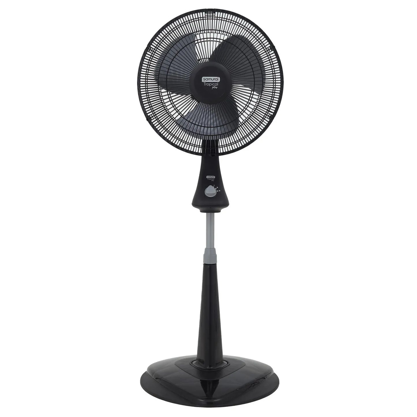 VENTILADOR TROPICAL PLUS 18" 3 VEL NEGRO SAMURAI